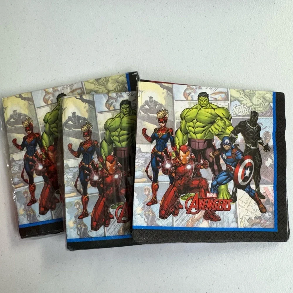 Marvel Avengers Character Napkins